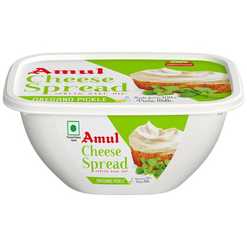 AMUL CHEESE SPREAD OREGANO 200 GM.