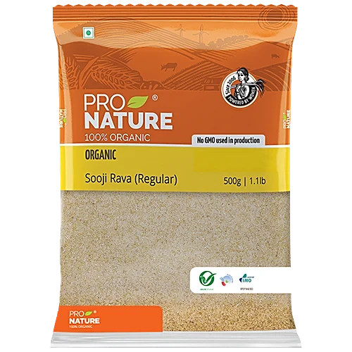 PRONATURE SOOJI RAVA 500 GM.