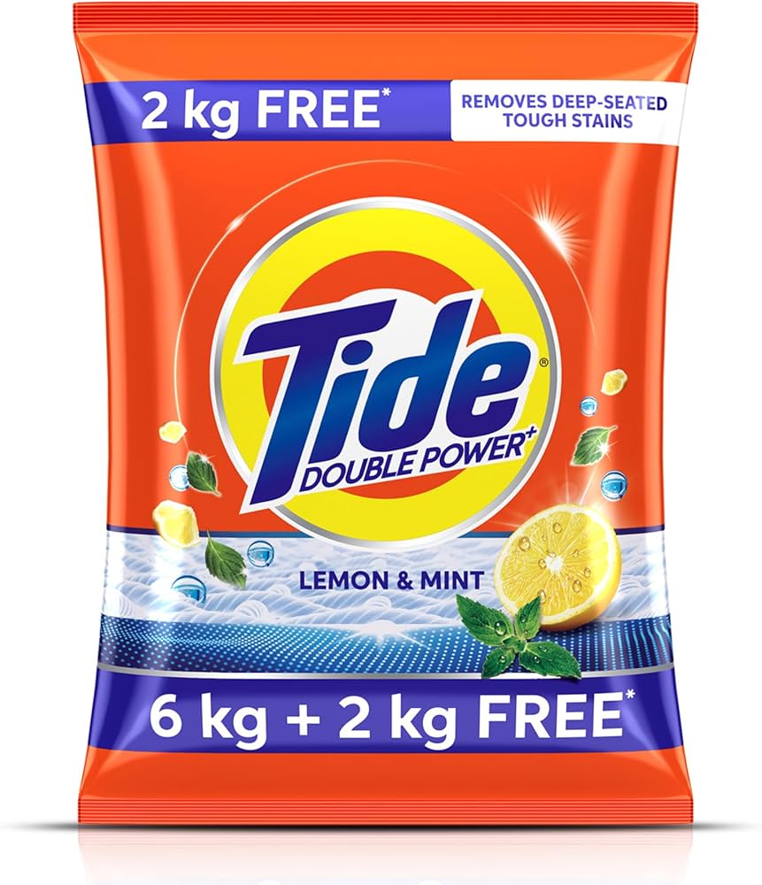 TIDE LEMON & MINT 6+2 KG.