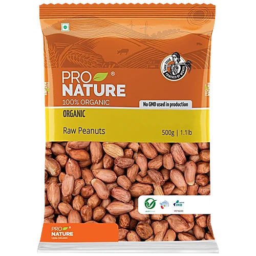 PRONATURE RAW PEANUTS 500 GM.