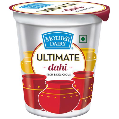 MOTHER DAIRY ULTIMATE DAHI 400 GM.