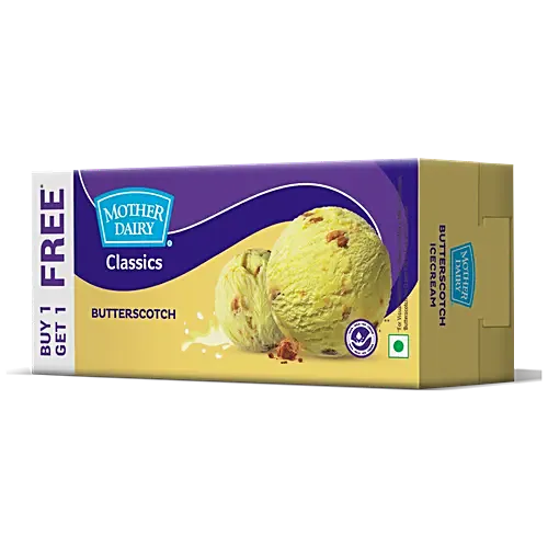 MOTHER DAIRY BUTTER SCOTCH 700ML COMBO