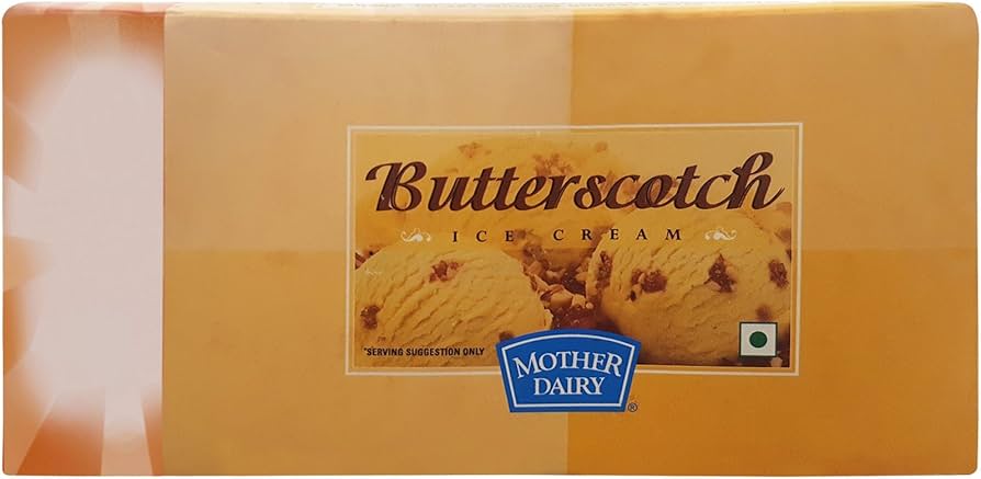 MOTHER DAIRY BUTTER SCOTCH 1250 ML.