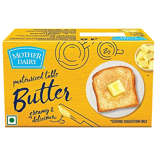 MOTHER DAIRY BUTTER 500 GM.