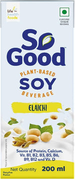 Load image into Gallery viewer, SO GOOD SOY MILK ELAICHI 200 ML.
