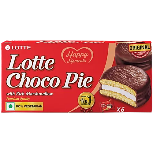 CHOCO-PIE LOTTE 6PCS.