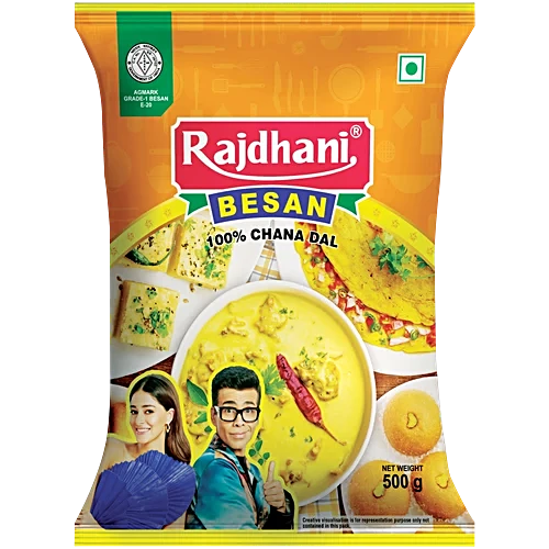 BESAN RAJDHANI 500 GM.