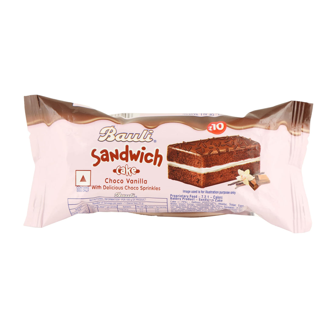 BAULI SANDWICH CAKE 25 GM.