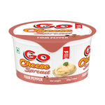 Load image into Gallery viewer, GO CHEESE SPREAD.FOUR PEPPER 200GM

