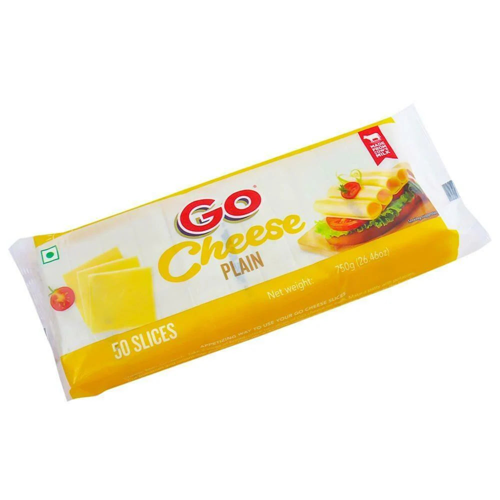 GO CHEESE SLICE PLAIN 408GM