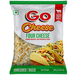 Load image into Gallery viewer, GO CHEESE FOUR CHEESE SHREDDED/DICED 200 GM.
