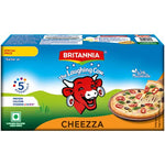 Load image into Gallery viewer, BRITANNIA CHEEZZA CHEESE PIZZA 200GM
