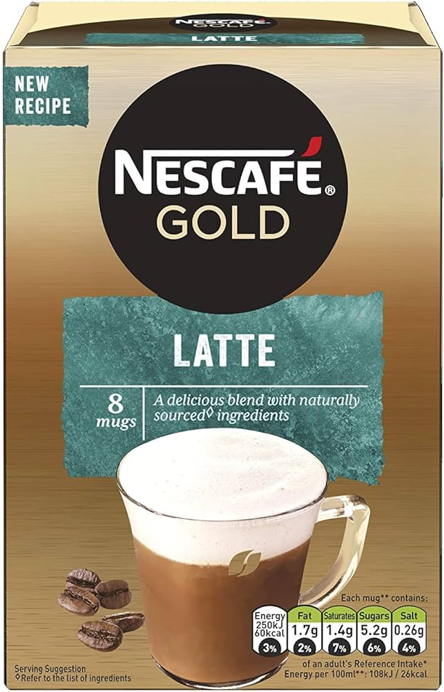 NESCAFE GOLD LATTE 136GM