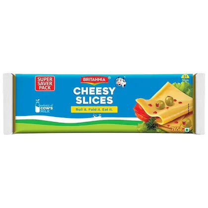 BRITANNIA CHEESE SLICE 765GM