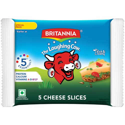 BRITANNIA CHEESE SLICE 100GM