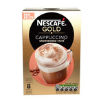 Load image into Gallery viewer, NESCAFE GOLD CAPPUCCINO UNSWEETEND TASTE 114 GM.
