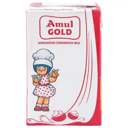 AMUL MILK GOLD 1LTR TETRA