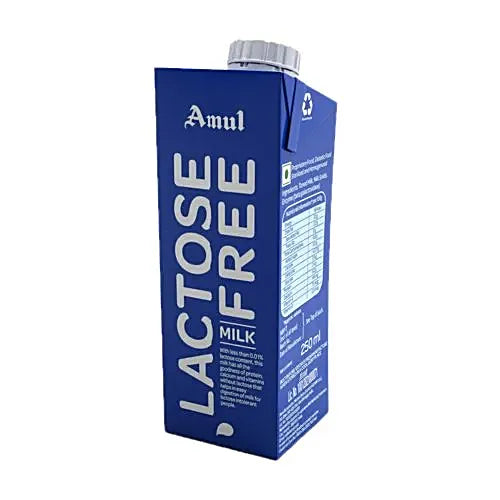 AMUL LACTOSE FREE MILK 250 ML.
