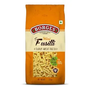 BORGES PASTA MINI FUSILLI 350GM