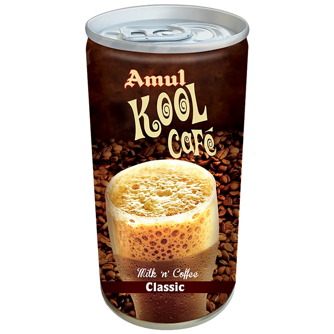 AMUL KOOL CAFE TIN 200 ML.
