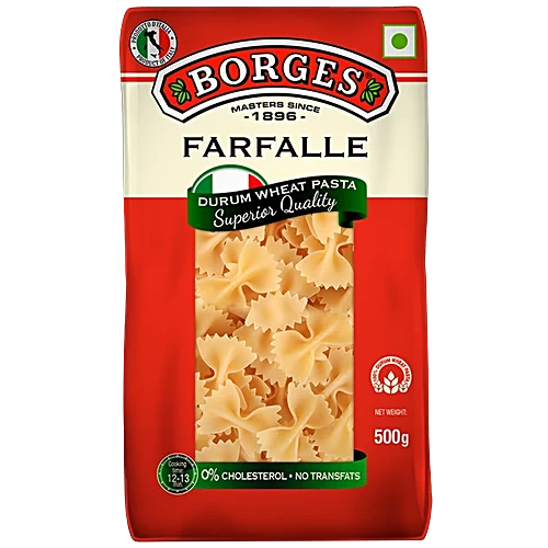 BORGES PASTA FARFALLE 500GM