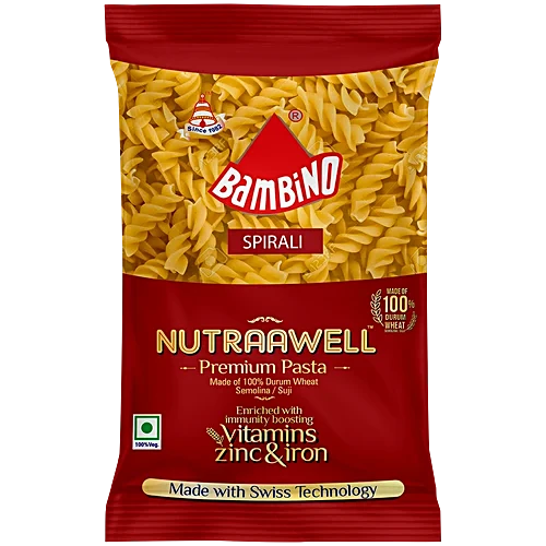 BAMBINO PASTA SPIRALI 500GM.