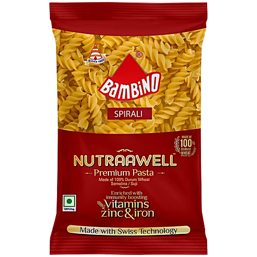 BAMBINO PASTA SPIRALI 250 GM.