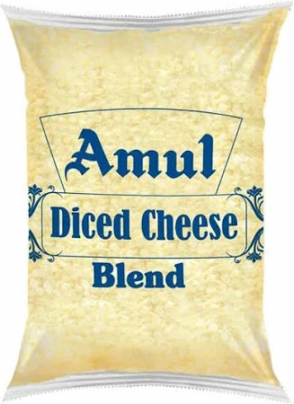 AMUL DICED CHEESE BLEND 1 KG.