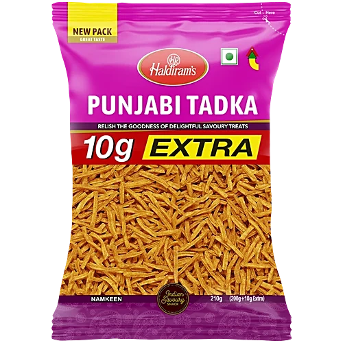 HALDIRAMS PUNJABI TADKA 200 GM.