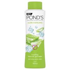 PONDS ALOE COOLING TALC 300 GM.