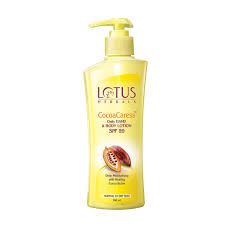 LOTUS B/LOTION COCOA CARESS SPF-20 250 ML.