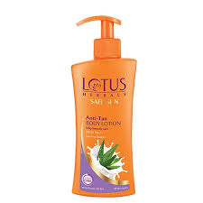 LOTUS B/LOTION ANTI TAN SPF-25  250 ML.