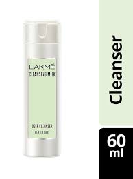 LAKME CLEANSING MILK DEEP CLEANSER 60 ML.