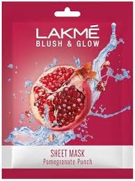 LAKME BLUSH & GLOW MASK POMEGRANATE