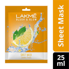 LAKME BLUSH & GLOW MASK LEMON