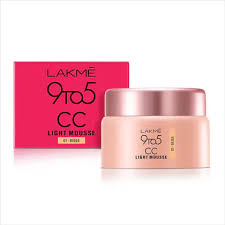 LAKME 9 TO 5 ULTRA CC MOUSSE BEIGE 25 GM.