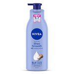 Load image into Gallery viewer, NIVEA BODY MILK SHEA SMOOTH DRY SKIN 400 ML.
