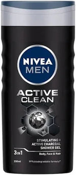 Load image into Gallery viewer, NIVEA SHOWER GEL ACTIVE CLEAN 250 ML.
