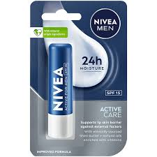 NIVEA MEN LIP BALM ACTIVE CARE 4.8 GM.