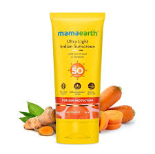 MAMAEARTH ULTRA LIGHT INDIAN SUNSCREEN 80 GM.