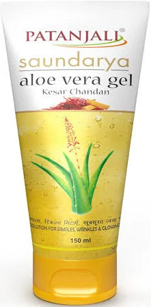 PATANJALI ALOEVERA GEL KESAR CHANDAN 150 ML.