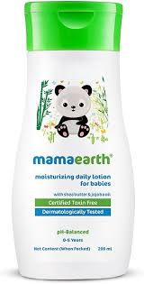 MAMAEARTH MOISTURING DAILY LOTION FOR BABIES 200 ML.