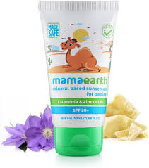 MAMAEARTH MINERAL BASED SUNSCREEN 50 ML.