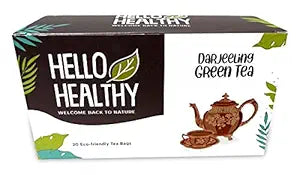 HELLO HEALTHY DARJELLING GREEN TEA 20 BAGS