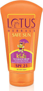 Load image into Gallery viewer, LOTUS KIDS SUN BLOCK CREAM  SPF-25 50GM
