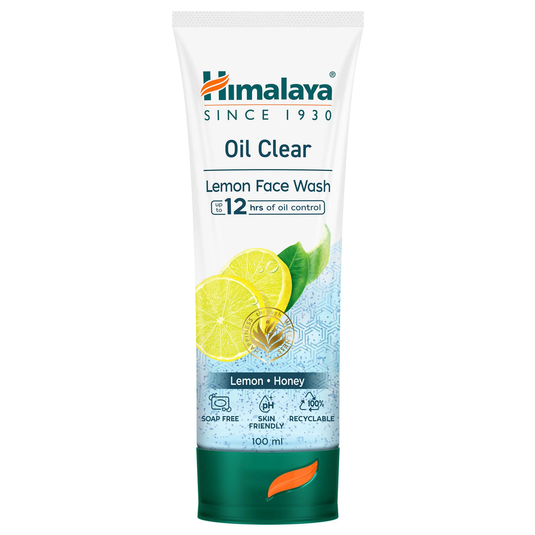 HIMALAYA FACE WASH OIL CLEAR LEMON 100 ML.