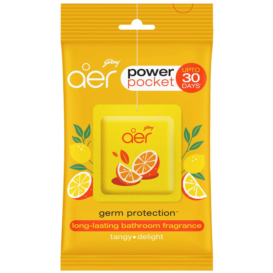 GODREJ AER POCKET LEMON TANGY DELIGHT 10GM.