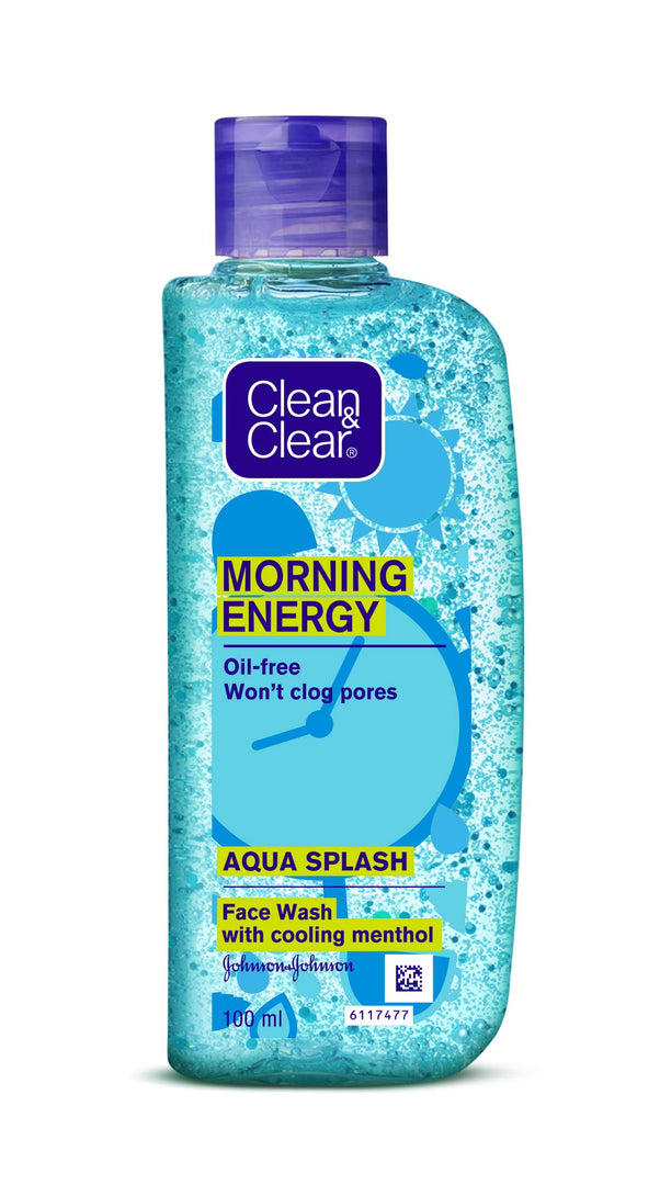 CLEAN & CLEAR AQUA SPLASH FACE WASH 100 ML.