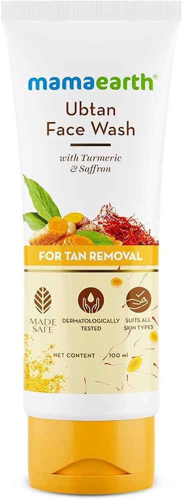 MAMAEARTH UBTAN FACE WASH 100 ML.