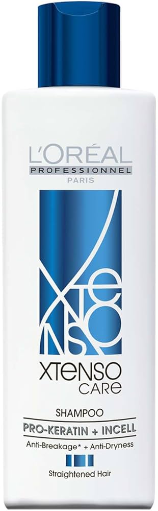 LOREAL XTENSO CARE SHAMPOO PRO KERATIN + INCELL 250 ML.